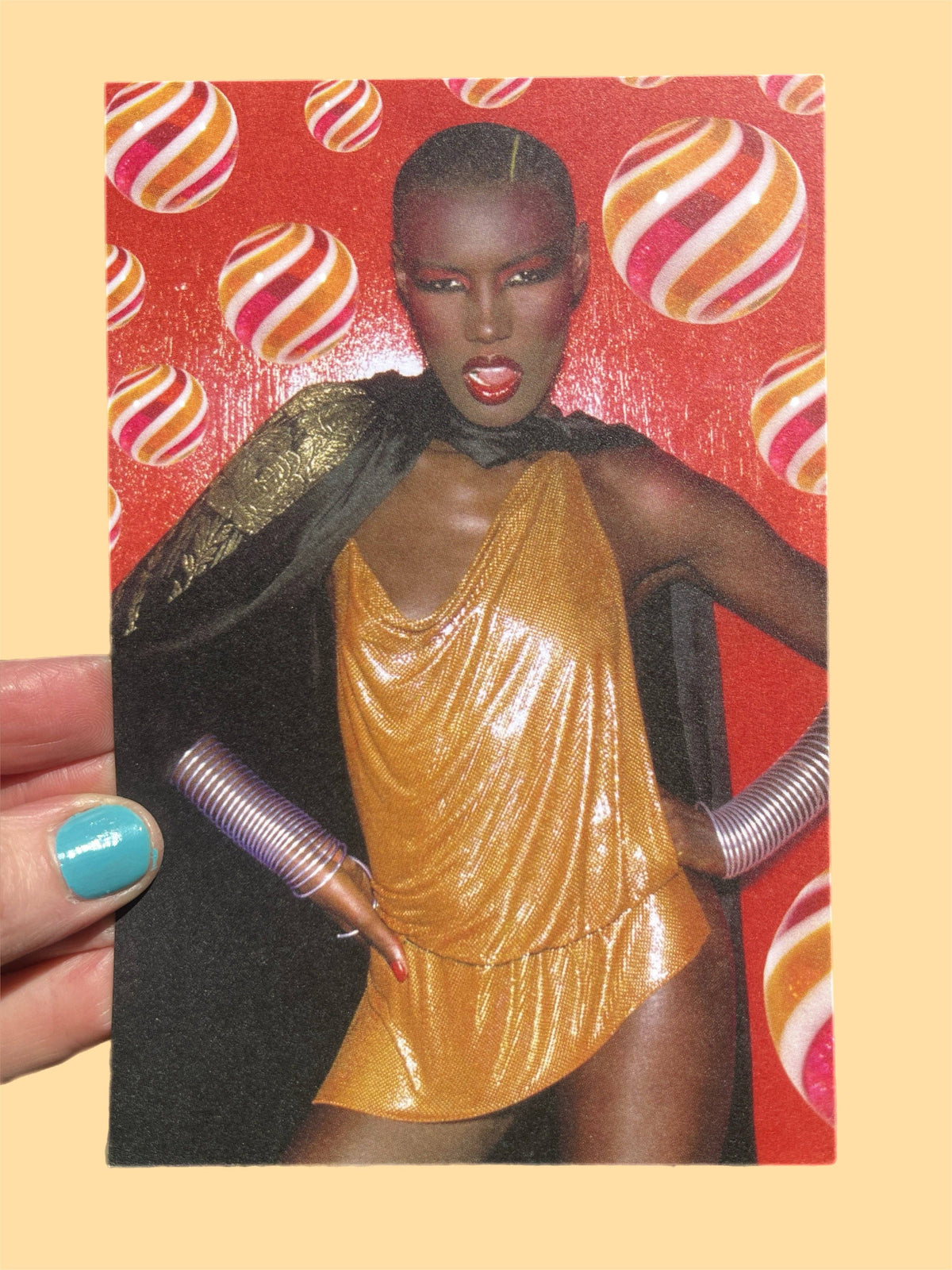 Grace Jones Postcard