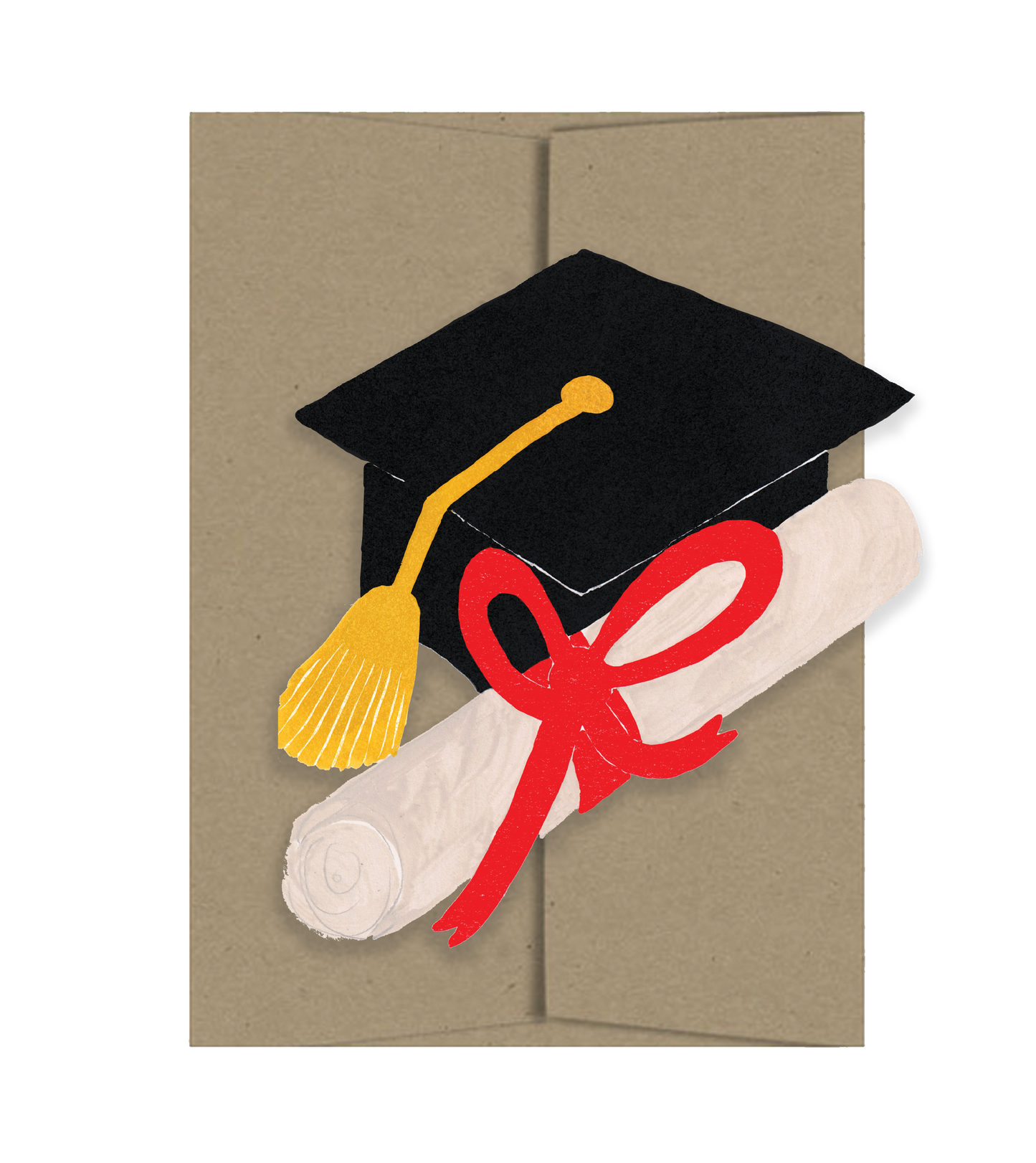 Happy Graduation - Die Cut Card