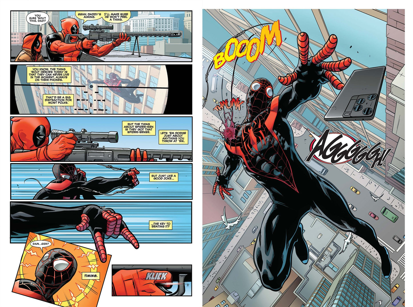 Miles Morales: // Spider-Man/Deadpool - Pools of Blood