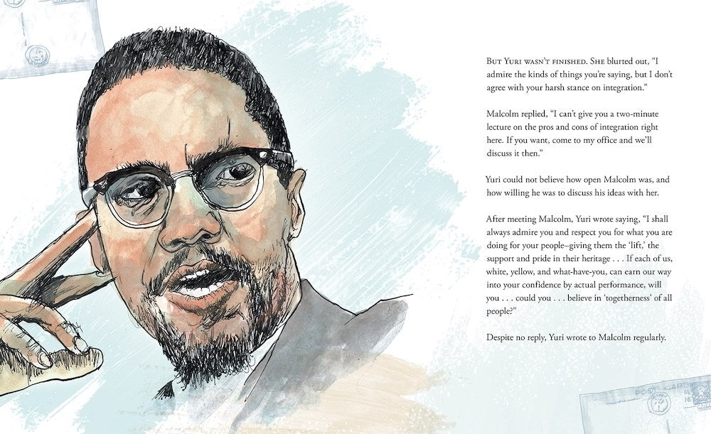 Postcards from Malcolm X // How Yuri Kochiyama Became a Human Rights Activist (Pre-order, Oct 13 2026)