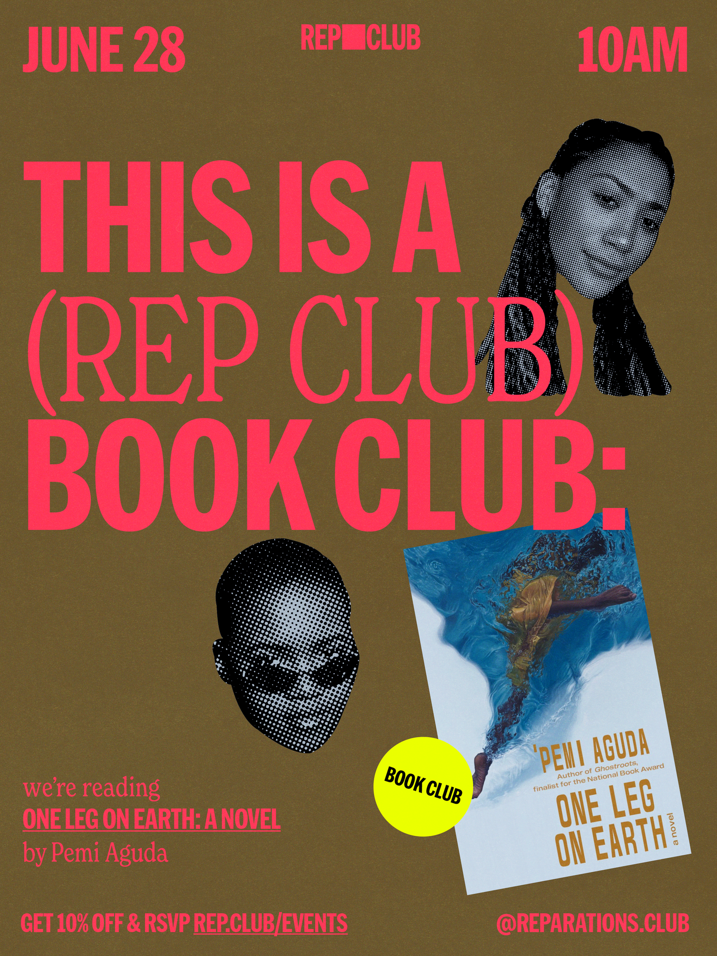 June 28th: THIS IS A (REP CLUB) BOOK CLUB