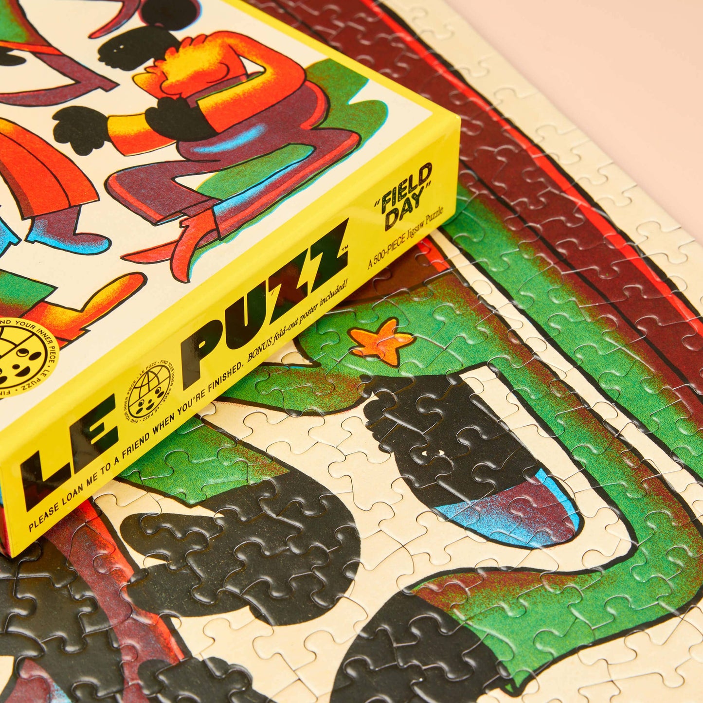 Joonbug x Le Puzz // Field Day 500 pc Puzzle (Pre-Order, Aug 2026)