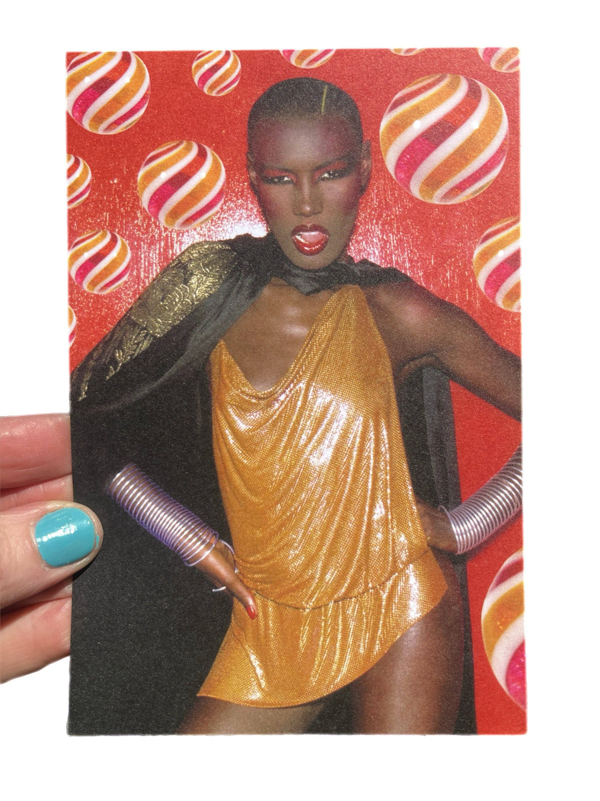 Grace Jones Postcard