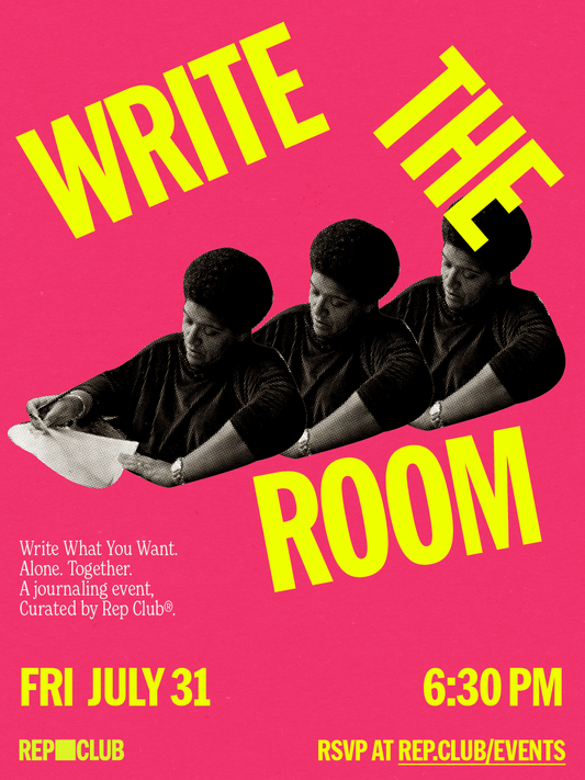 July 31st EVENT: Write The Room