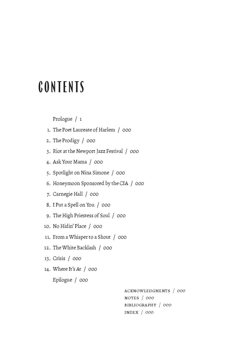 Don't Let Me Be Misunderstood // Nina Simone, Langston Hughes, and the Birth of Black Power (Pre-order, Sep 29 2026)