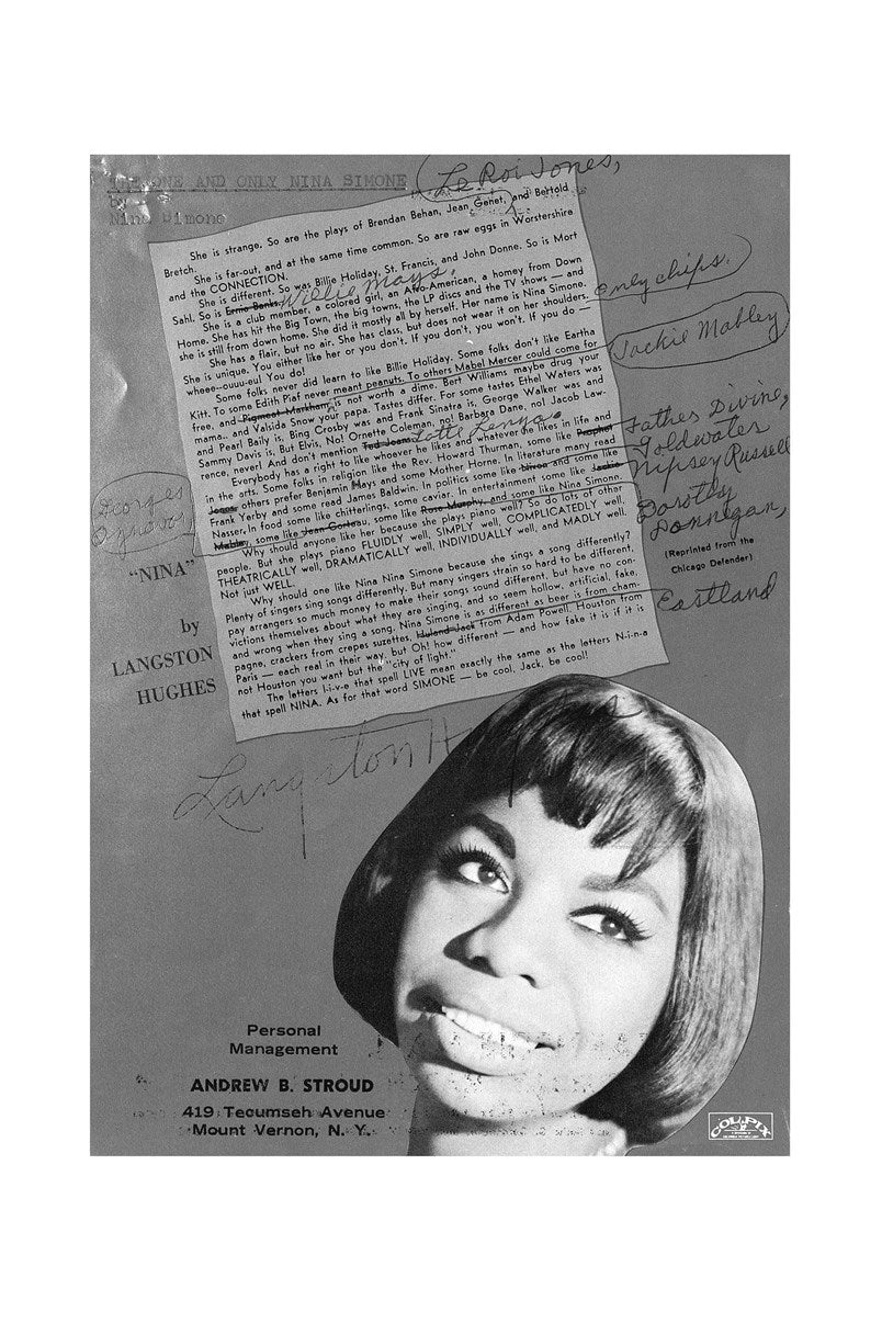 Don't Let Me Be Misunderstood // Nina Simone, Langston Hughes, and the Birth of Black Power (Pre-order, Sep 29 2026)