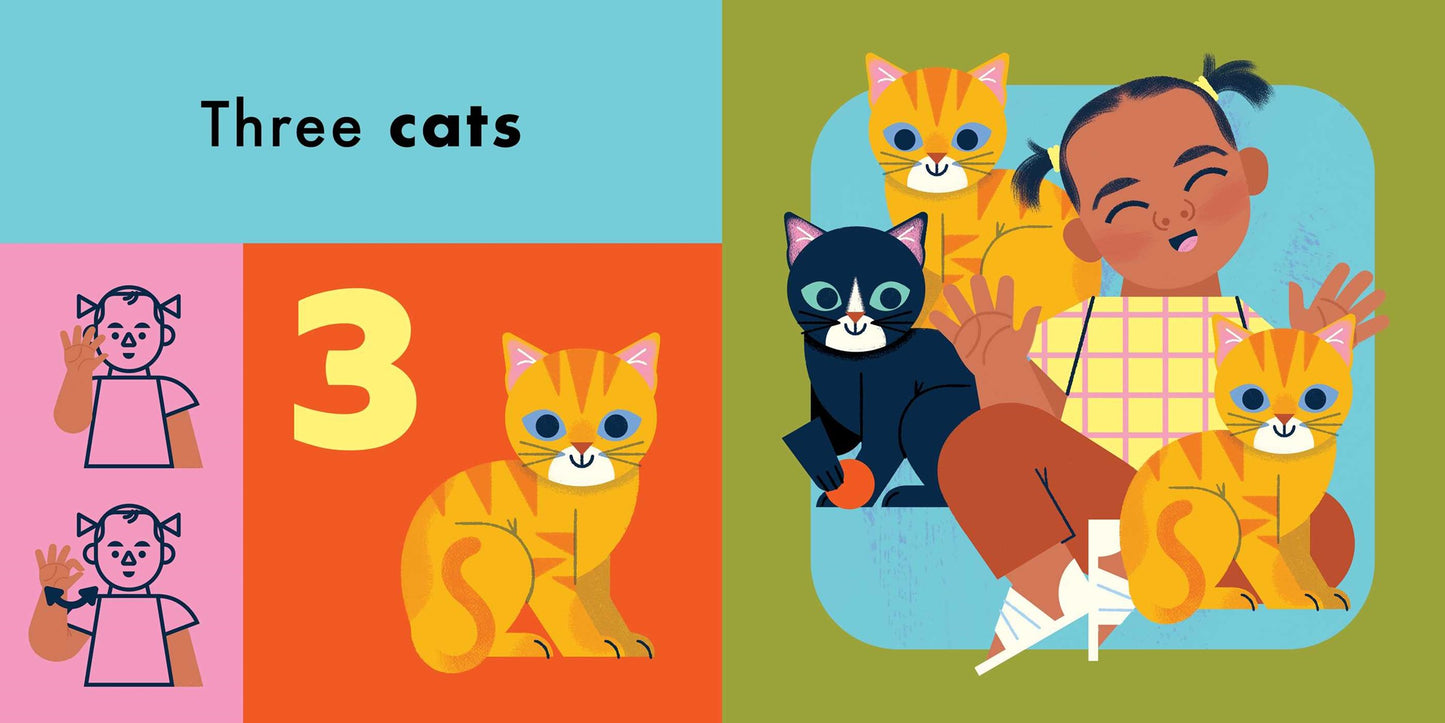 The 123s of Baby's Needs // A Sign Language Book for Babies