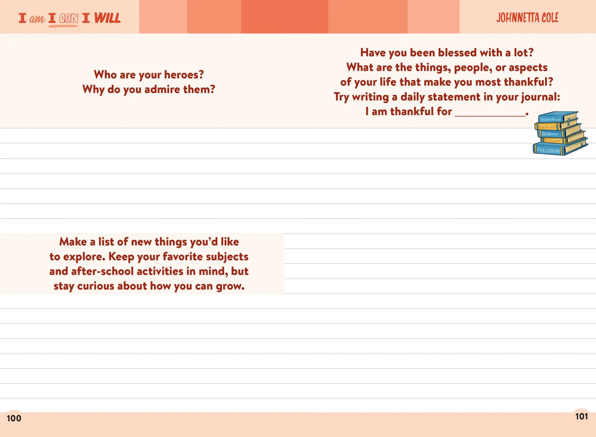 I Am, I Can, I Will // A Guided Journal of Self-Discovery for Black Girls