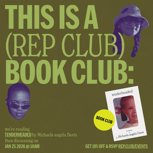 Jan 25th EVENT: THIS IS A (REP CLUB) BOOK CLUB