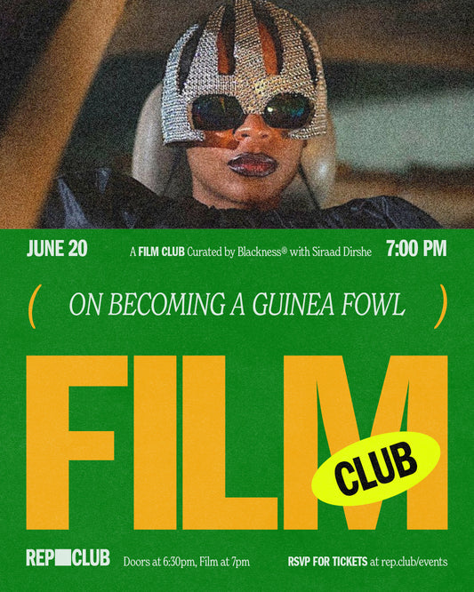 June 20: FILM CLUB 'On Becoming A Guinea Fowl'