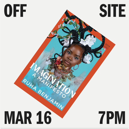 OFFSITE March 16th EVENT: Imagination // A Manifesto Book Launch
