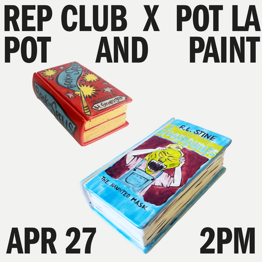 OFFSITE April 27th EVENT: Stash Books - Pot + Paint @ POT
