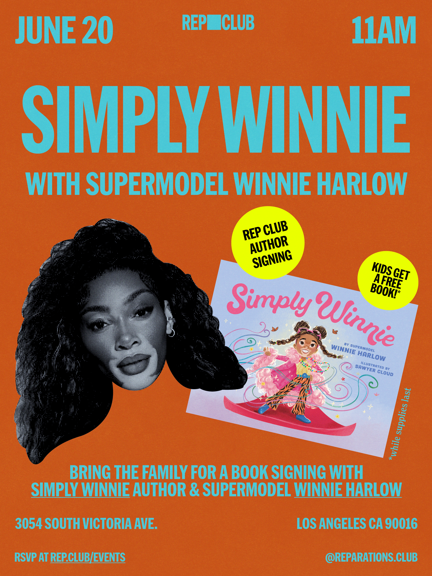 June 20 EVENT: Simply Winnie w/ Supermodel Winnie Harlow