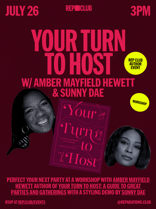 July 26th WORKSHOP: Your Turn To Host w/ Amber Mayfield Hewett
